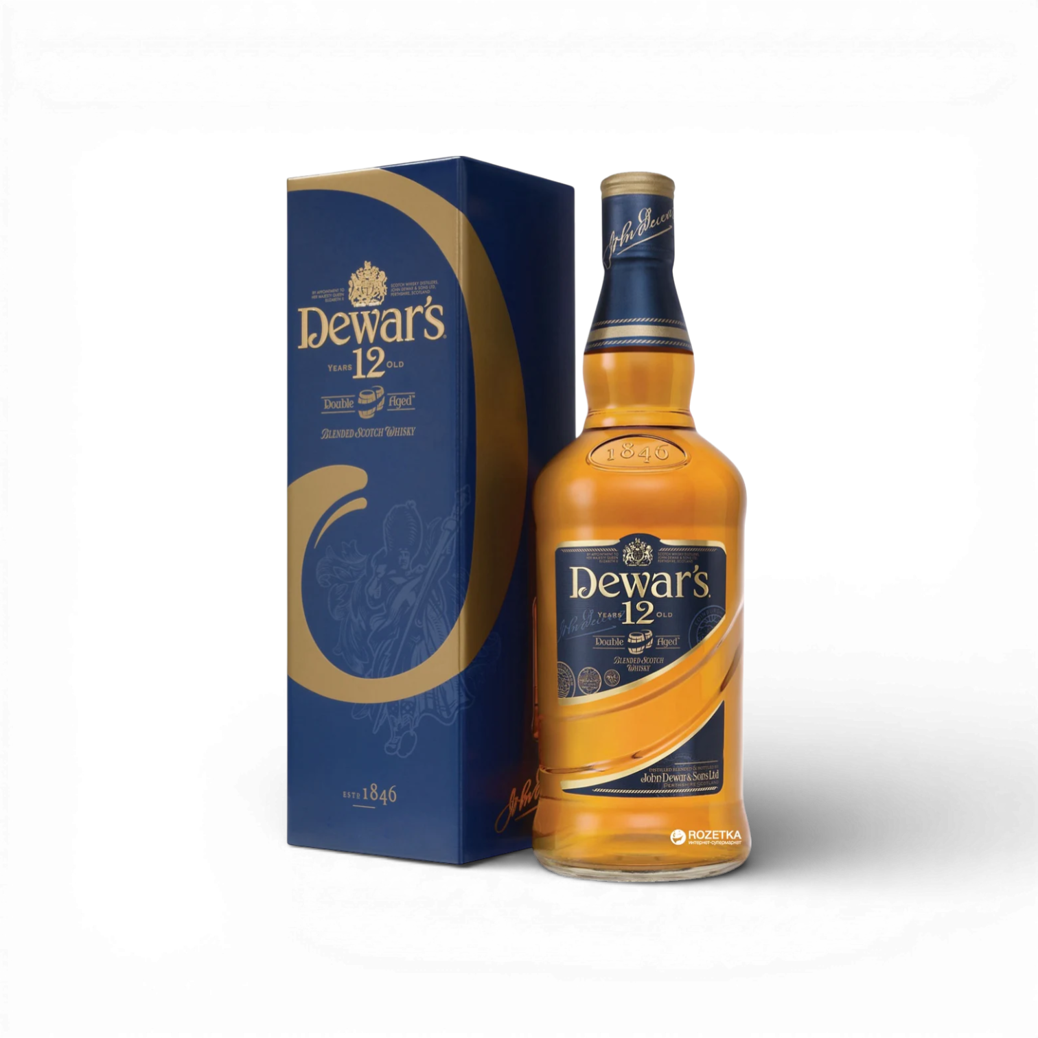 Dewar’s 12 Year Double Aged Whisky - 750ml