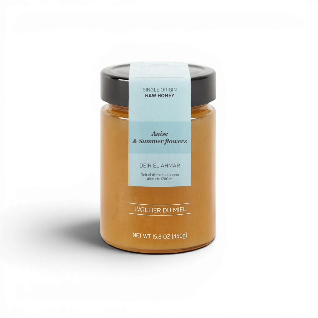 L’Atelier du Miel Anise Deir El Ahmar Honey - 450g