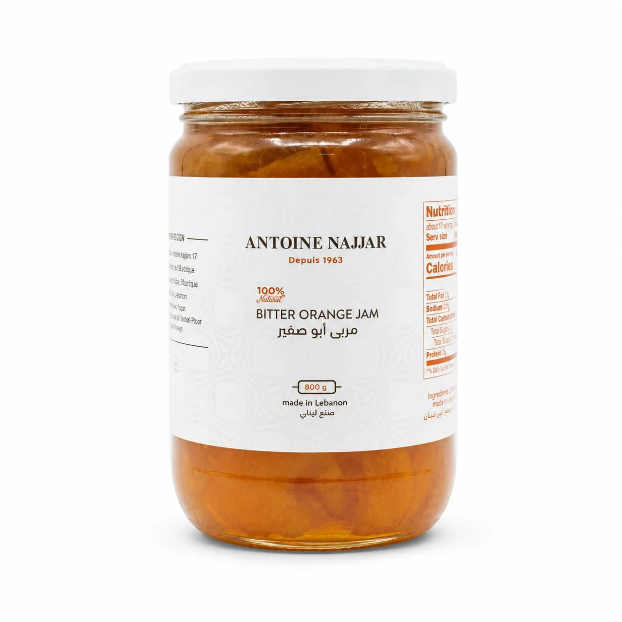 Antoine Najjar Bitter Orange Jam – 800g