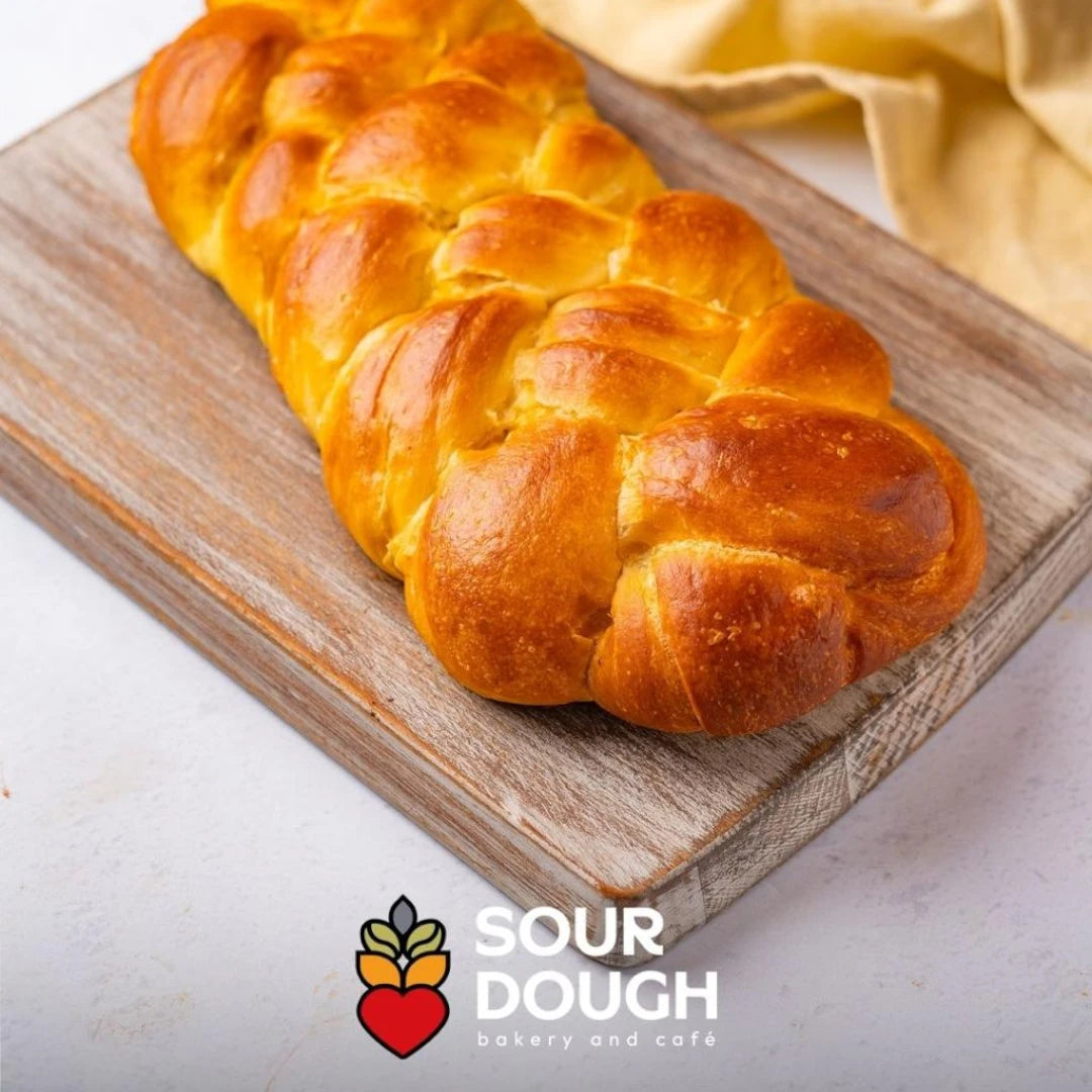 Sourdough Braided Brioche