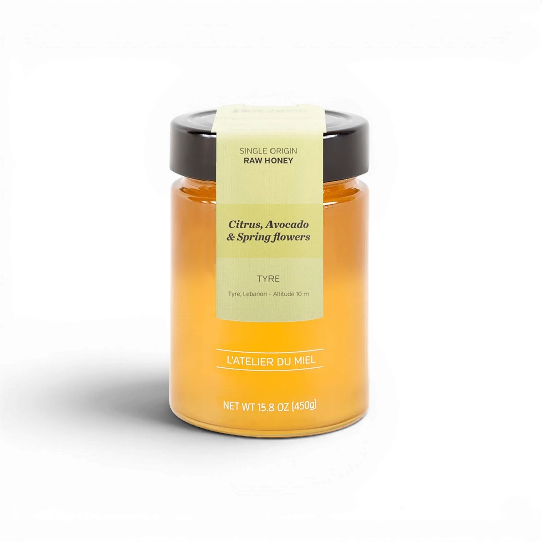 L’Atelier du Miel Citrus Tyre Honey - 450g