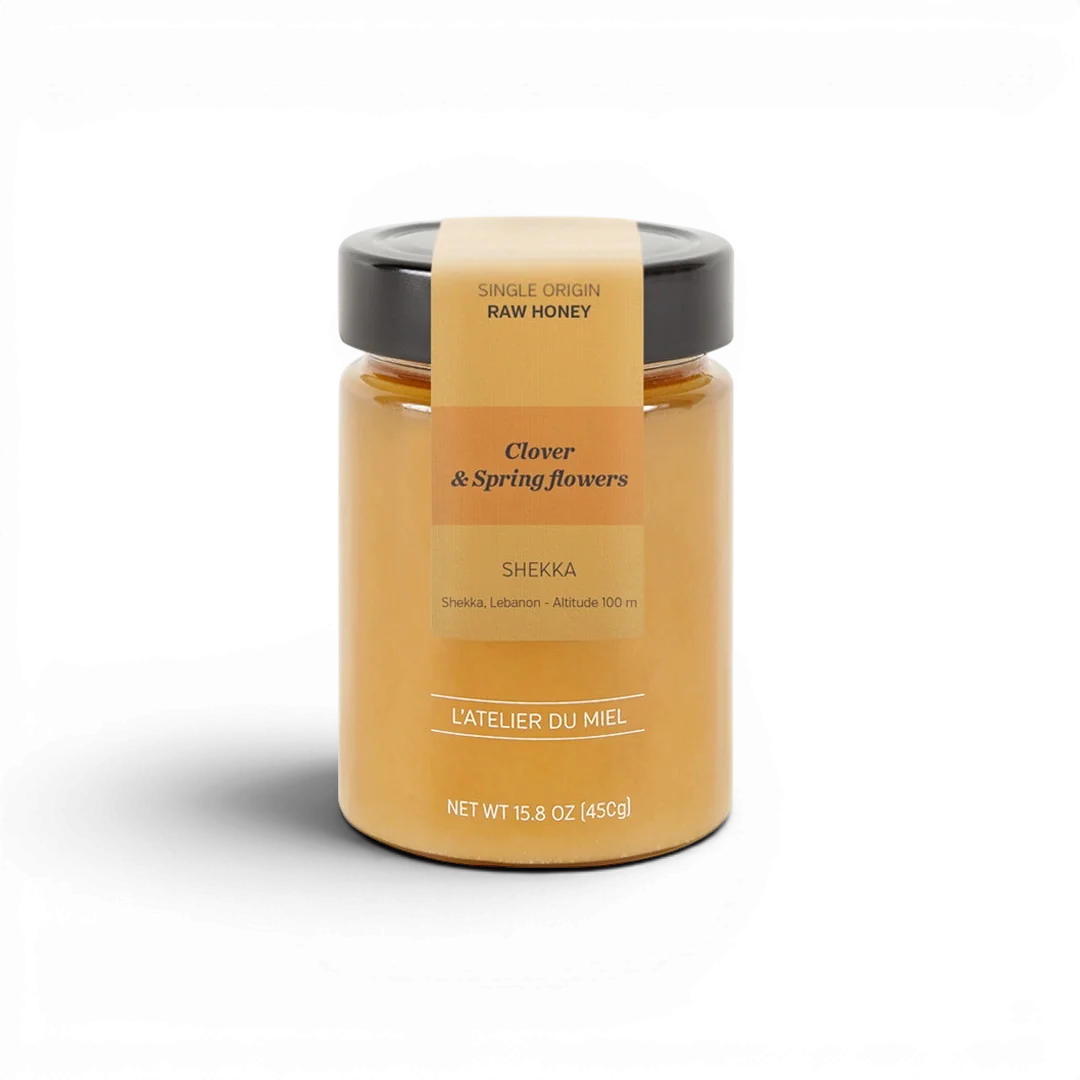 L’Atelier du Miel Clover Shekka Honey - 450g