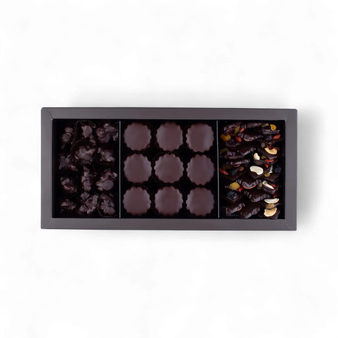 Sablés Gourmets Dark Rocher, Mendiant & Sablés Gift Box