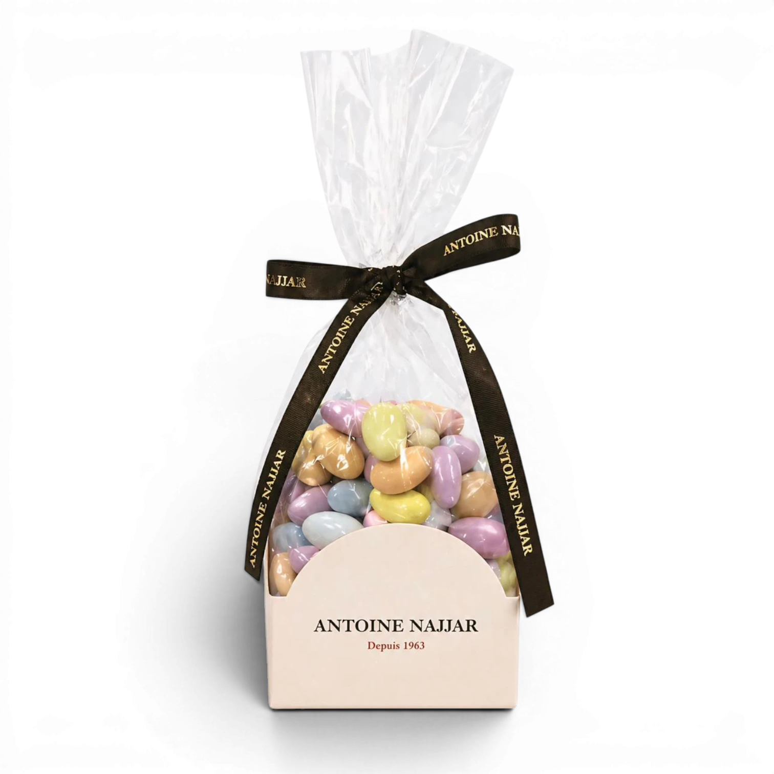 Dragée Colored Chocolate-Coated Almonds