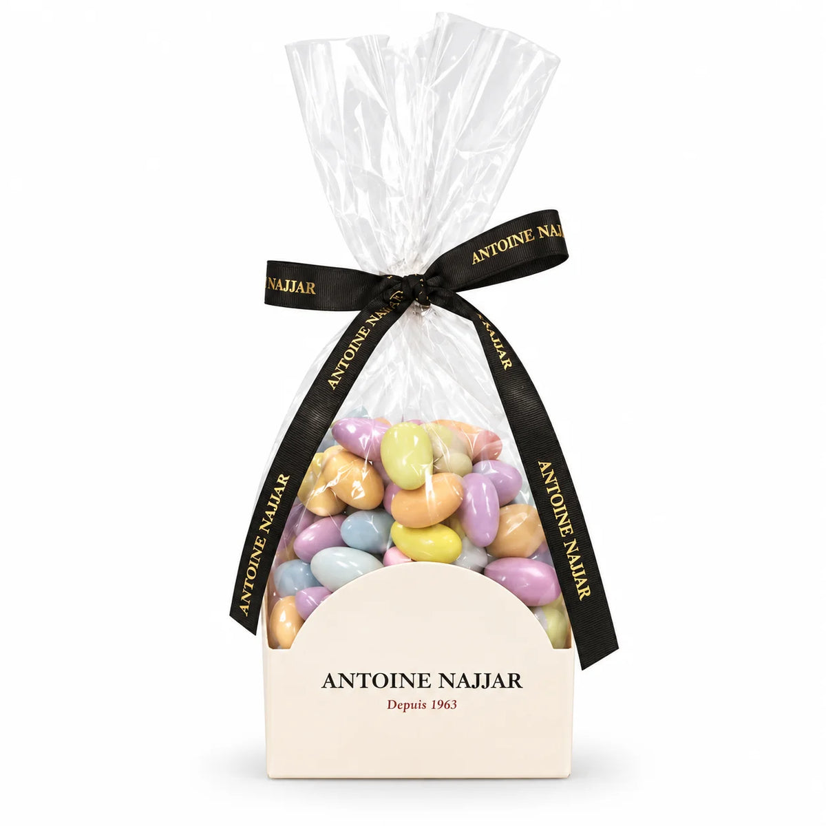 Dragée Colored Chocolate-Coated Almonds