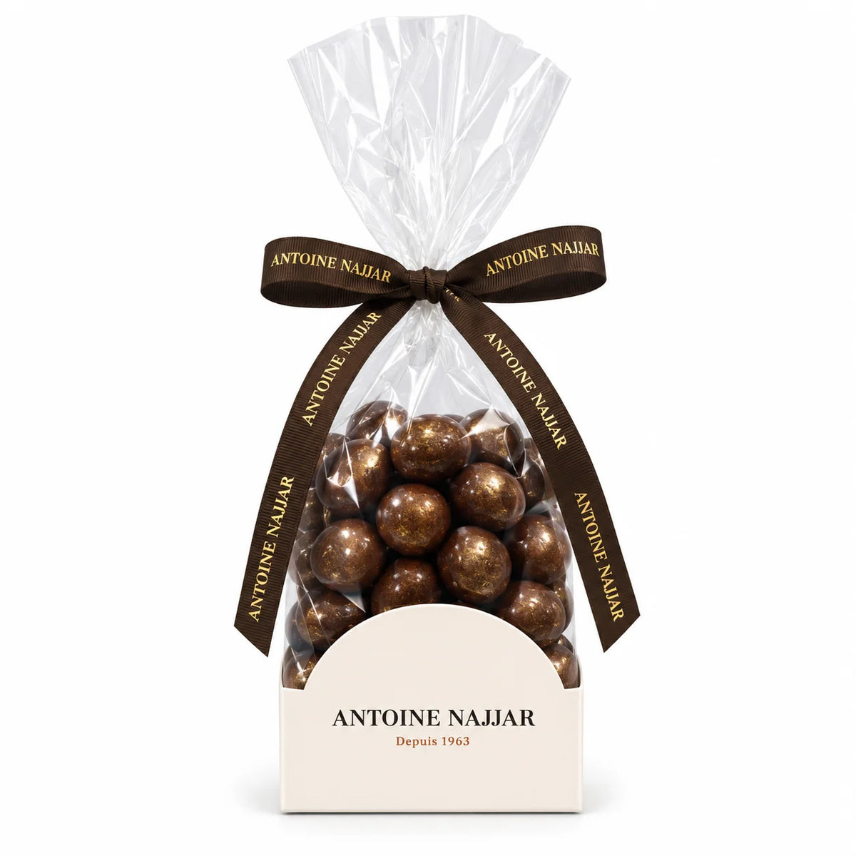 Dragée Hazelnuts Coated in Chocolate