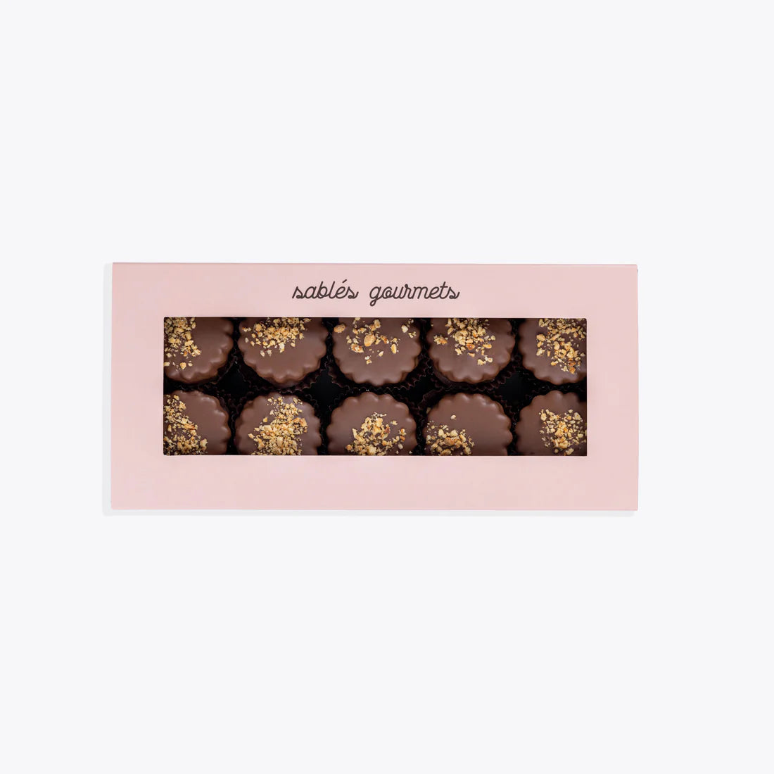 Sablés Gourmets - Hazelnut Sablés Box - 20 Pcs