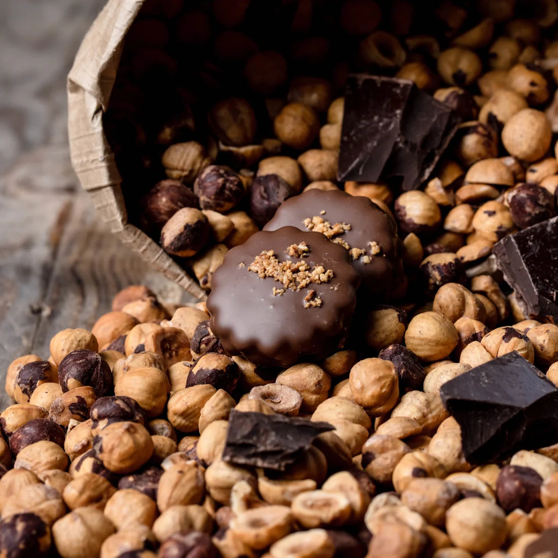 Sablés Gourmets - Hazelnut Sablés Box - 20 Pcs