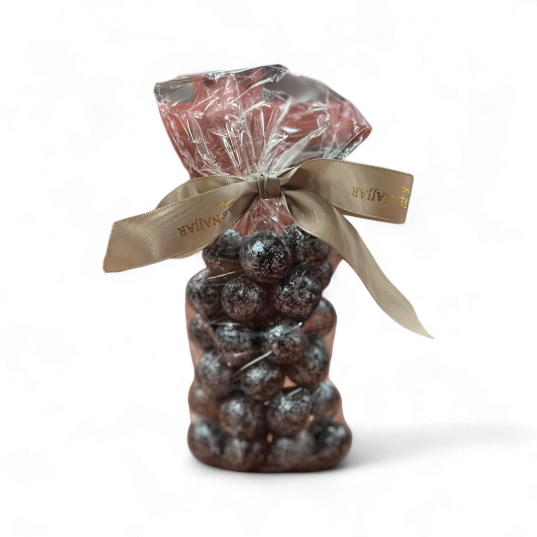 Hazelnuts Coated In Dark Chocolate