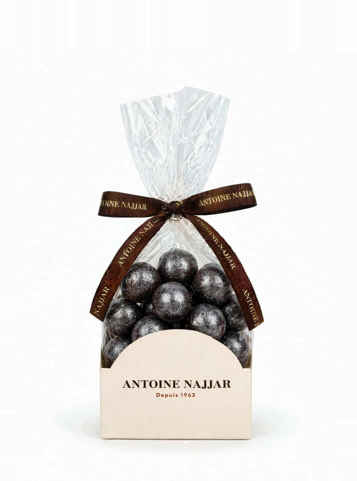 Hazelnuts Coated In Dark Chocolate