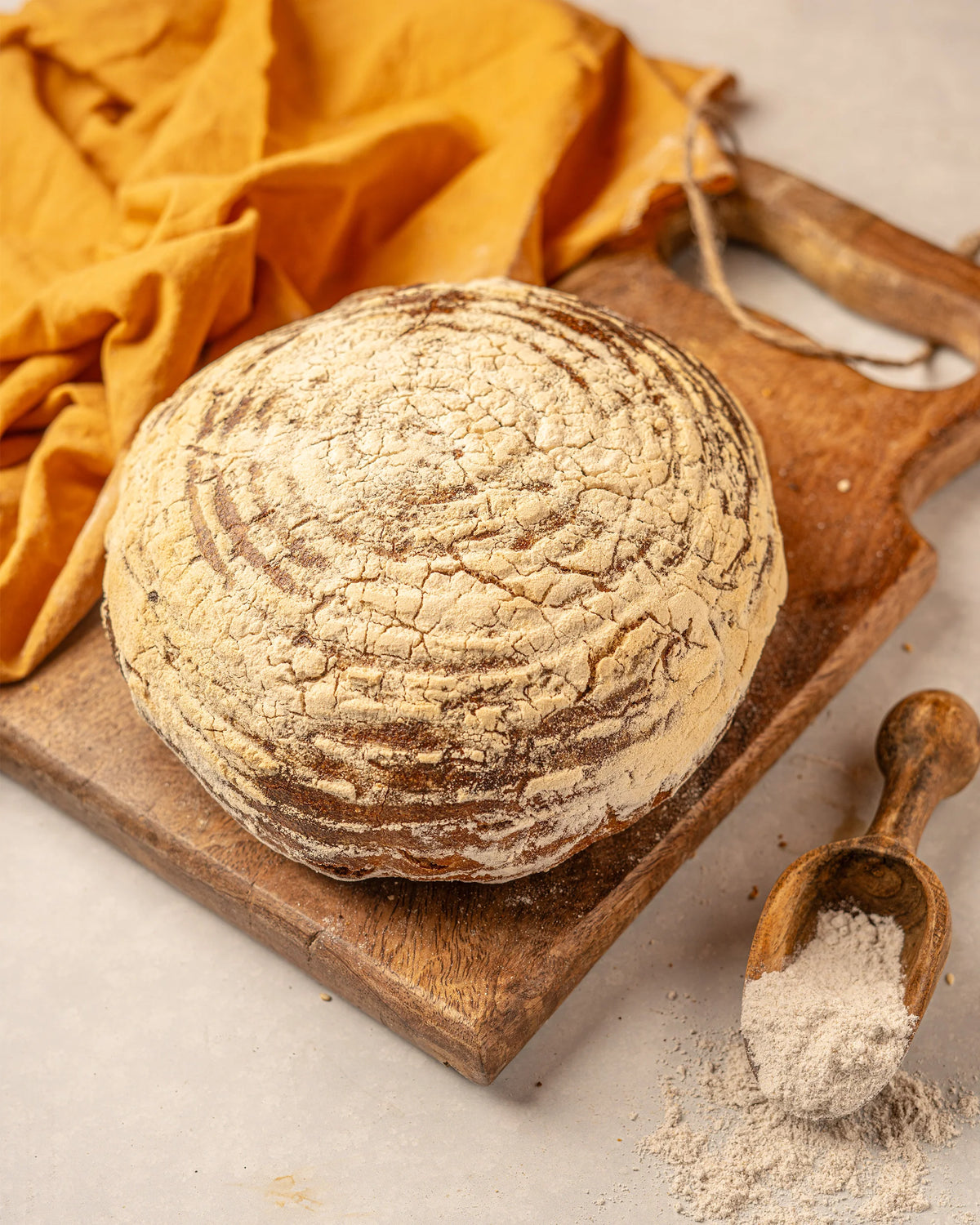 Sourdough Mountain King Rye Loaf