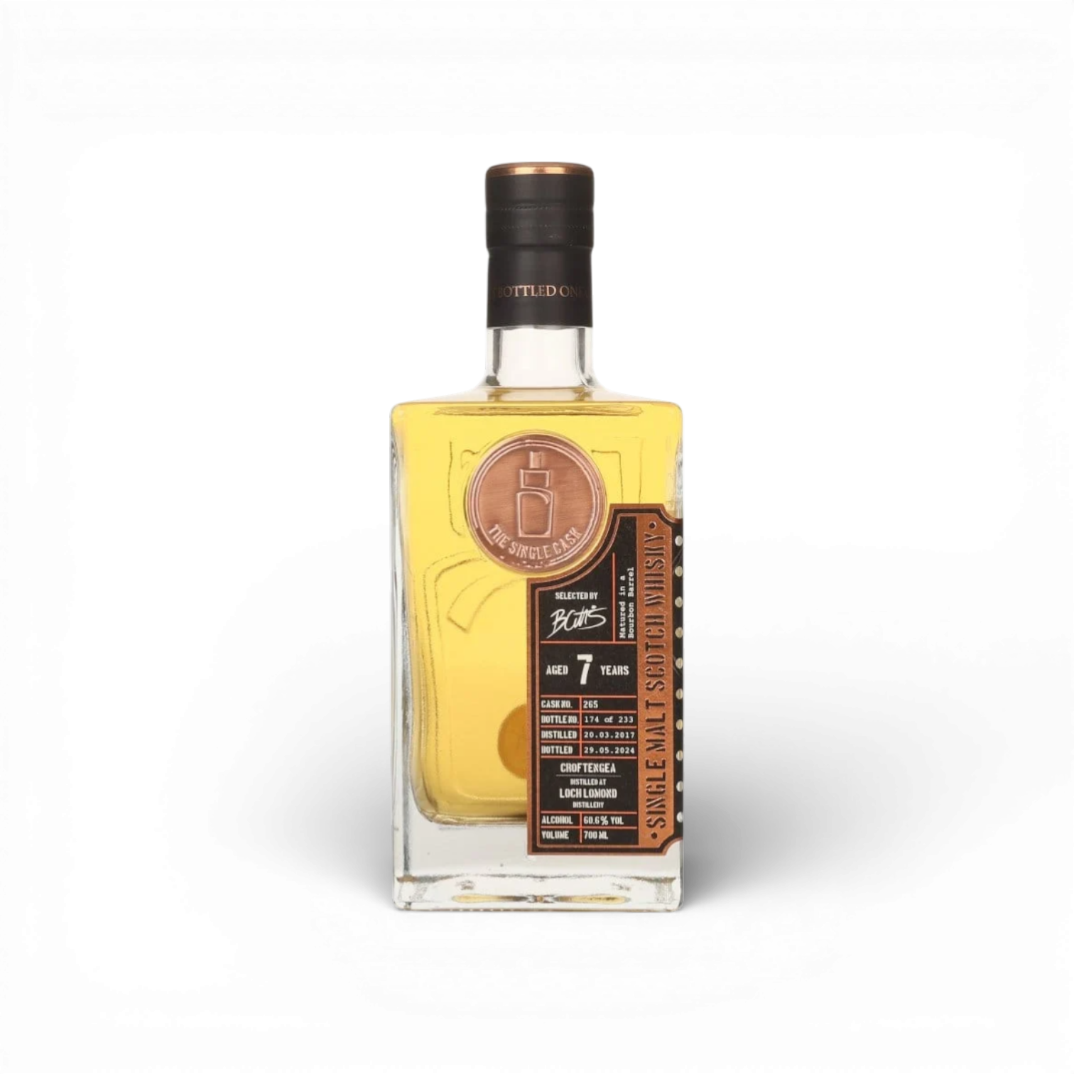 Croftengea 7 Year Single Cask Whisky - 700ml