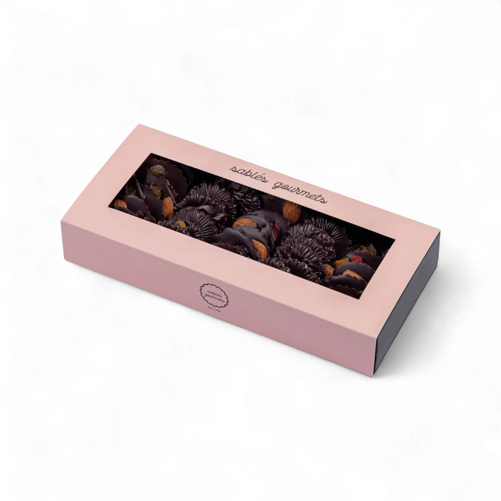 Sablés Gourmets Mendiants Chocolate Gift Box