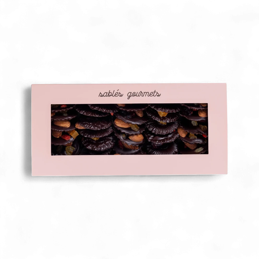 Sablés Gourmets Mendiants Chocolate Gift Box