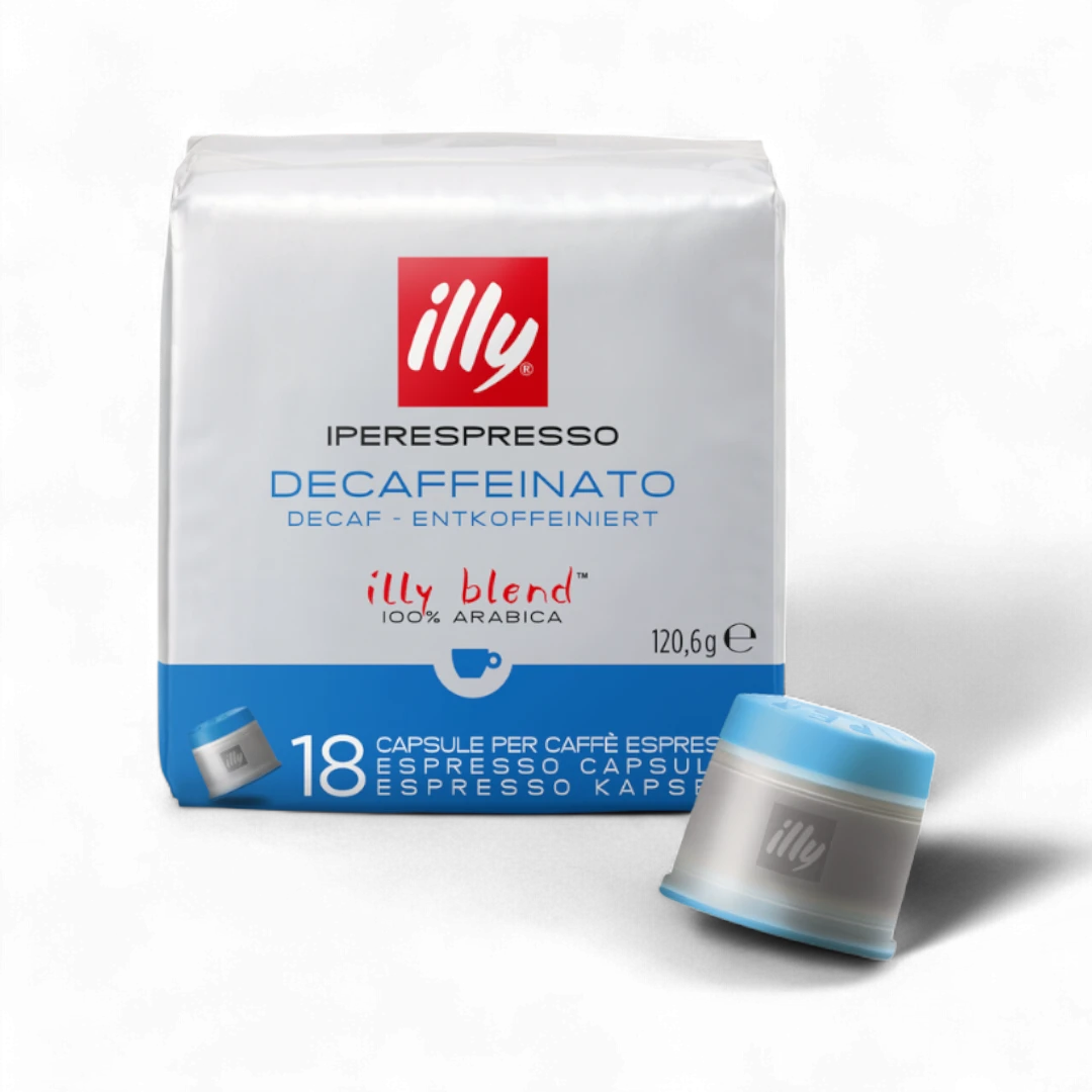 Illy Espresso Capsules Decaffeinato - 18 Pcs